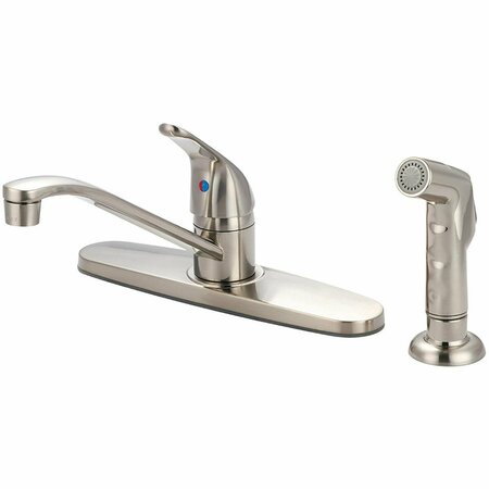 ELITE Single Handle Kitchen Faucet - Brushed Nickel K-4162-BN